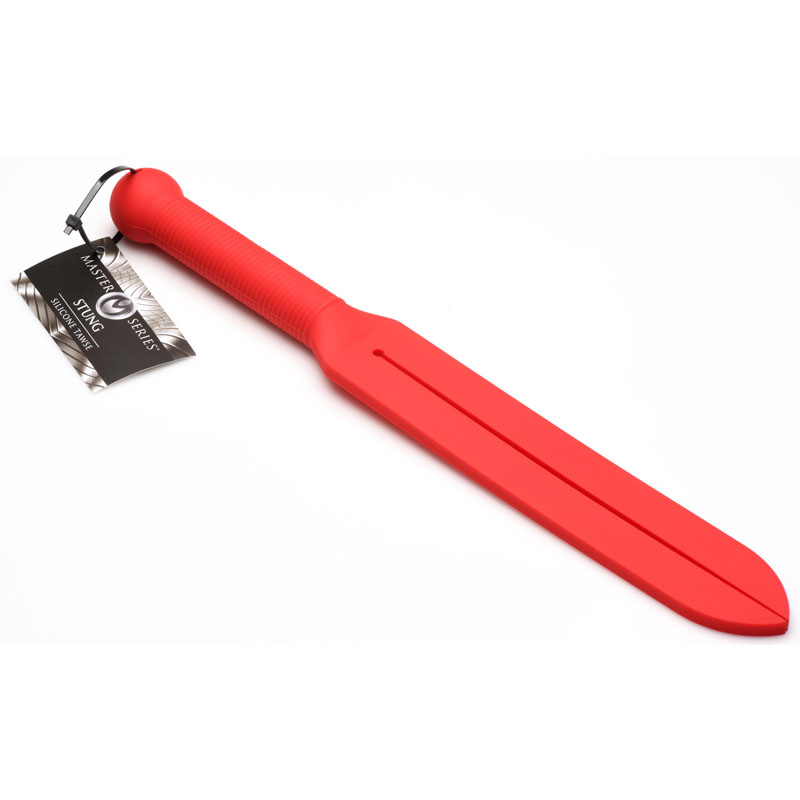 Stung Silicone Tawse - Red - Image 5