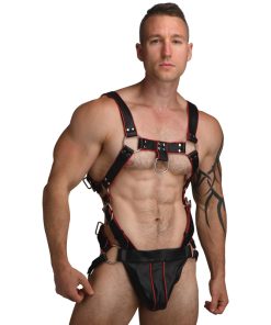 Heathen's Male Body Harness - S/M