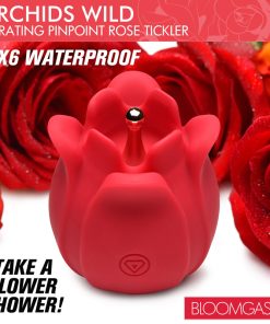 Orchids Wild Vibrating Pinpoint Rose Tickler