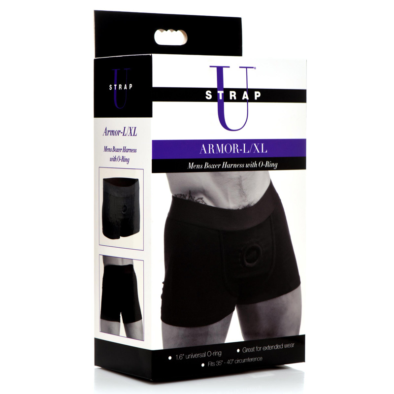 Armor Mens Boxer Harness with O-Ring - LXL - Image 4