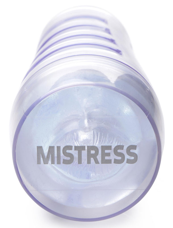 Mistress Courtney Diamond Deluxe Mouth Stroker - Clear - Image 6