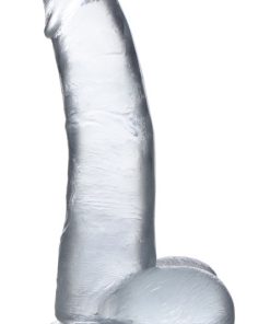 Jock C-Thru Dildo - 9 Inch