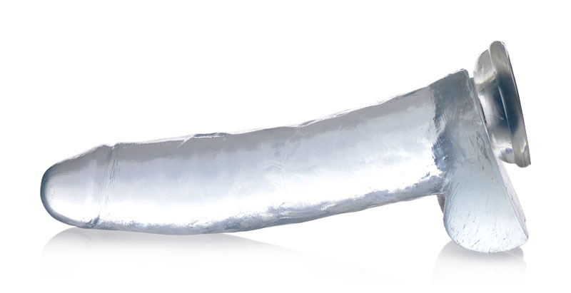 Jock C-Thru Dildo - 11 Inch - Image 2