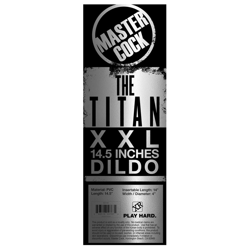 The Titan XXL 14.5 Inch Dildo - Image 3