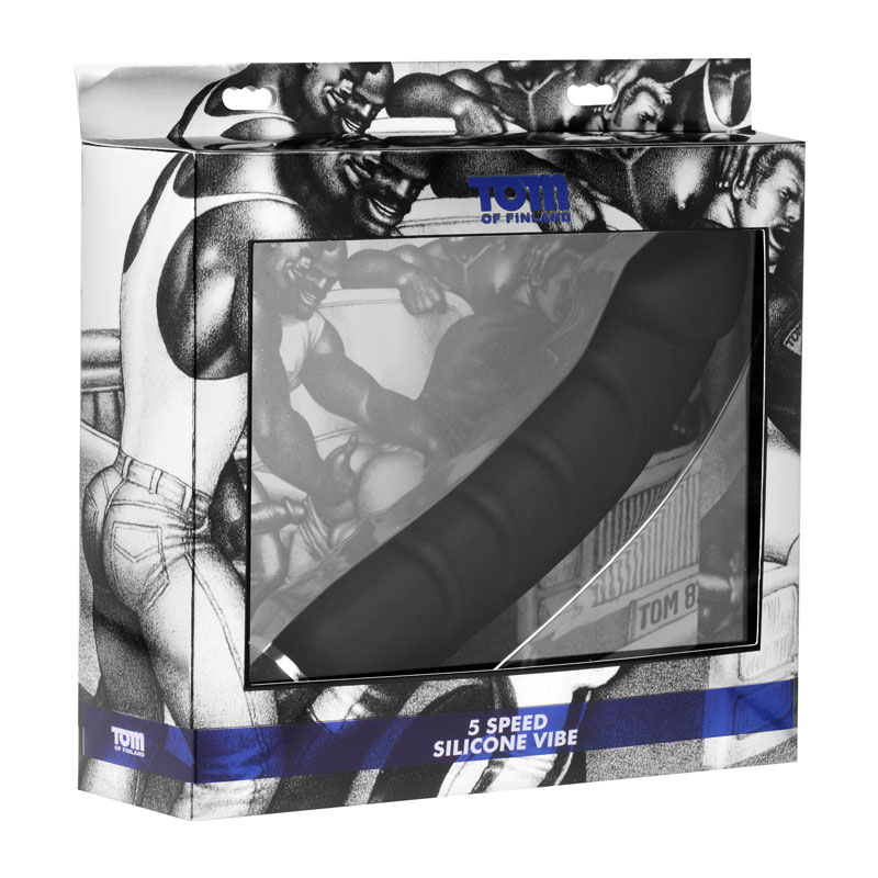 Tom of Finland 5 Speed Silicone Vibe - Image 3