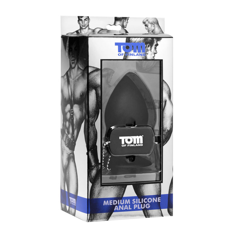 Tom of Finland Medium Silicone Anal Plug - Image 6