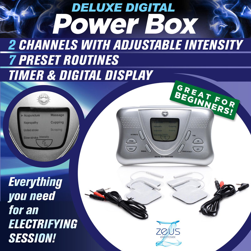 Zeus Electrosex Deluxe Digital Power Box - Image 2