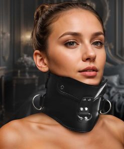 Rigid Locking Posture Collar w/ Chin Brace