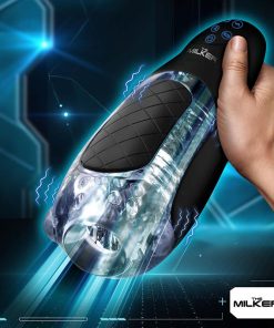 Pleasure Grip Sucking & Vibrating Masturbator