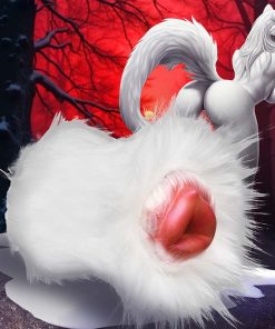 Snow She-Wolf Silicone Stroker