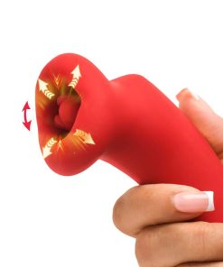 Plump Kiss Sucking and Vibrating Clitoral Stimulator