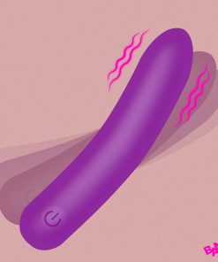 Tapered Flexible Silicone Bullet - Purple