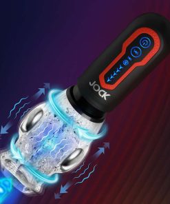 Spinning and Thrusting Masturbator with 2 Bullets