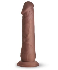 Easy Riders 7 Inch Silicone Dildo - Dark